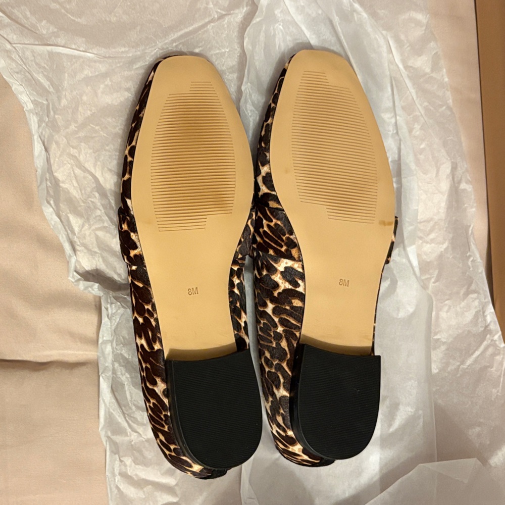 Leopard Print Flats - Picture 3 of 5